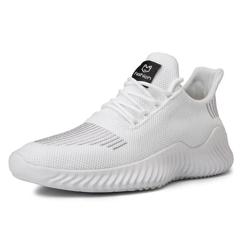Sports Men's Lightweight Mesh Running Walking Sneakers – Breathable Knit Sport Shoes