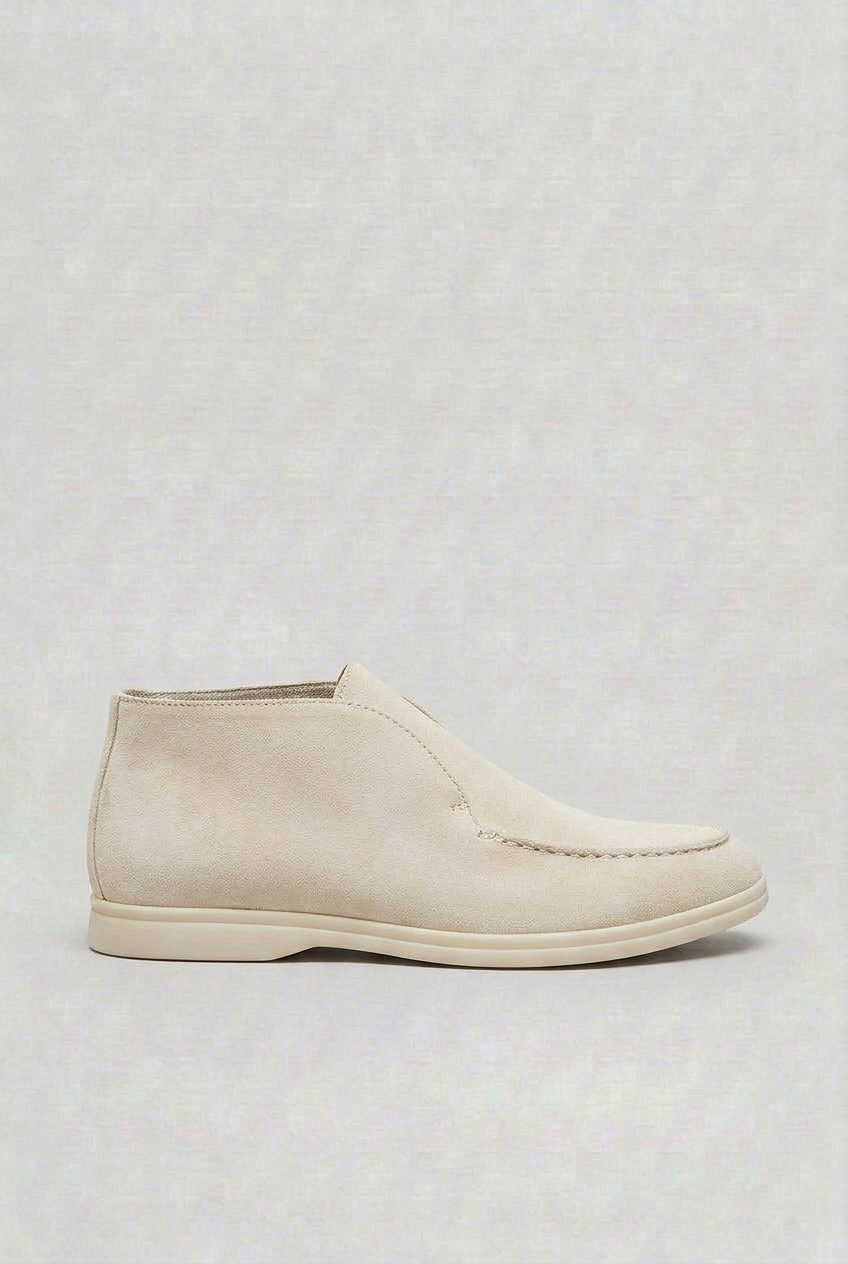 Casual Collection | Men's Brown Loafers with Moc Toe Design | Comfortable Slip-On Shoes for Everyday Wear 7