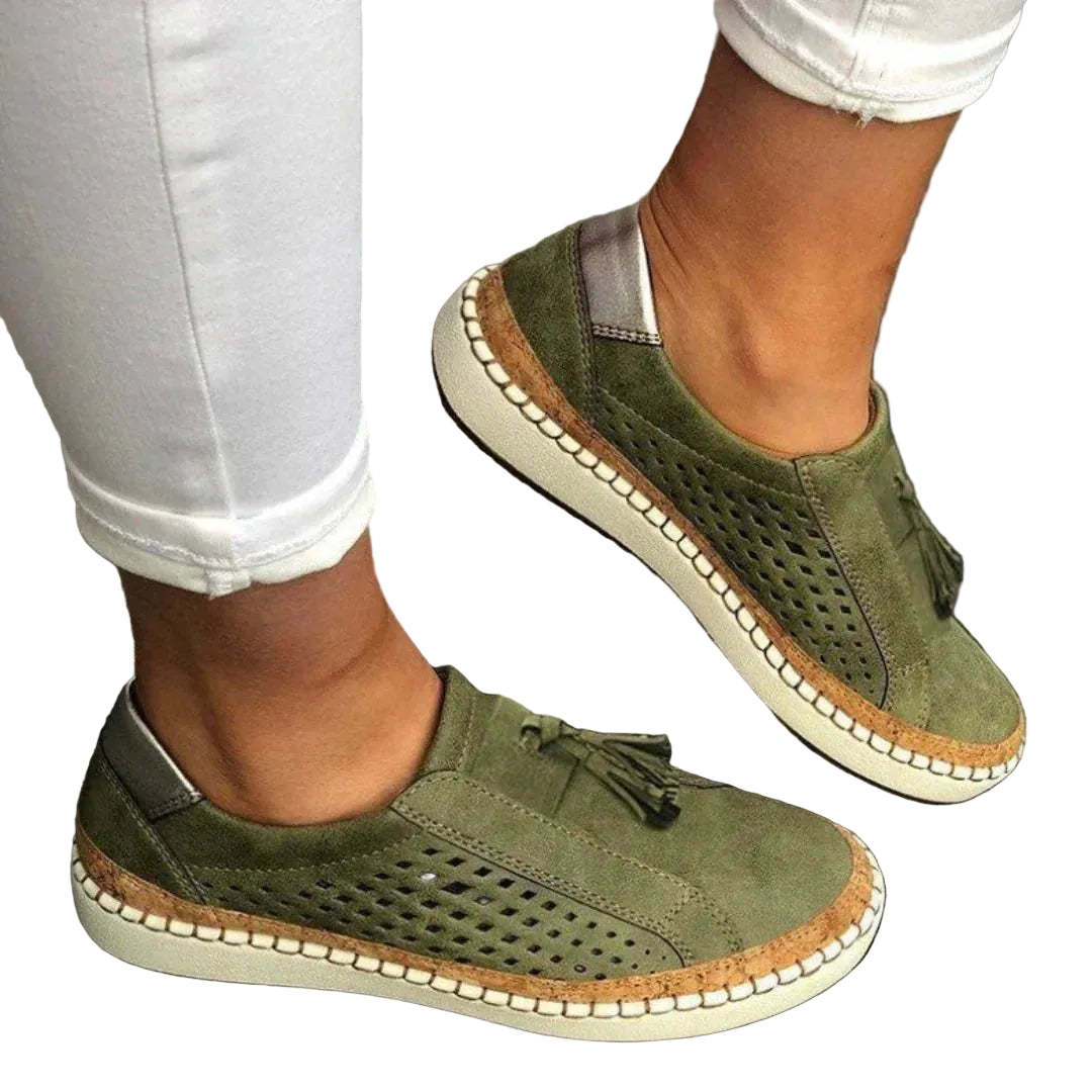 Catherine | Women's Slip-On Sneakers with Breathable Design | Stylish Comfort for Everyday Wear 0