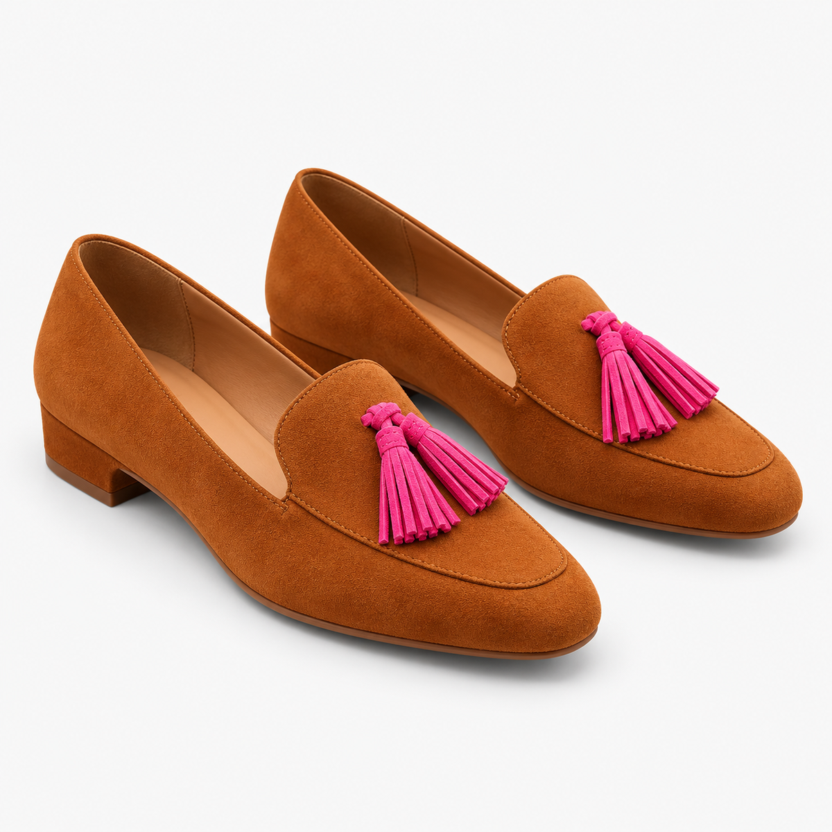 Women's Orthopedic Slip-On Loafers with Arch Support Stylish Comfort Footwear