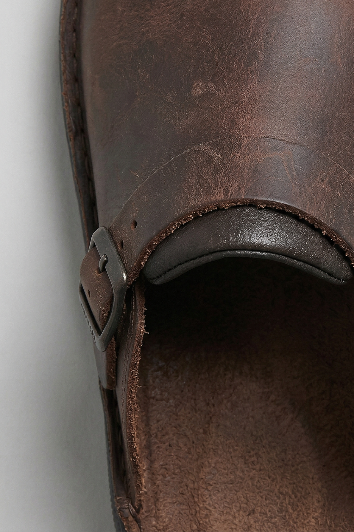 Classic Clogs | Leather Look Footwear with Adjustable Buckle Strap | Ergonomic Design for All-Day Comfort 2