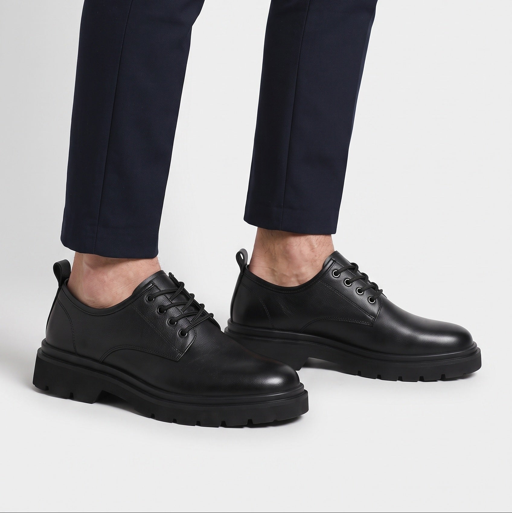 Classic Derby Shoes | Men's Shoes with Chunky Sole for Rugged Comfort 2