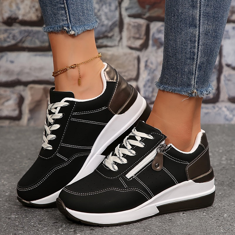 Comfort Step | Orthopedic Sneakers with Arch Support & Zipper Detail | Stylish Design for All-Day Comfort 2