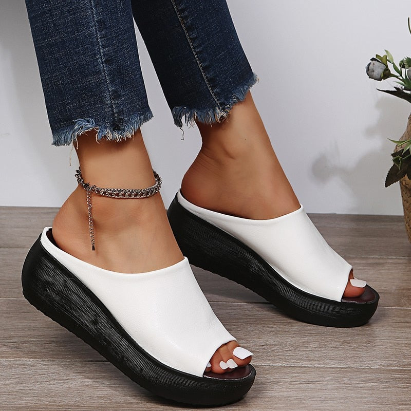 Comfort Step | Women's Sandals with Cushioned Footbed | Slip-On Design for All-Day Comfort 1