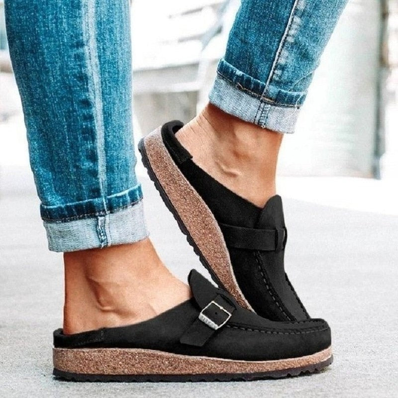 Esther Collection | Women's Orthopaedic Shoes with Classic Wooden Design | All-Day Comfort for Any Occasion 7