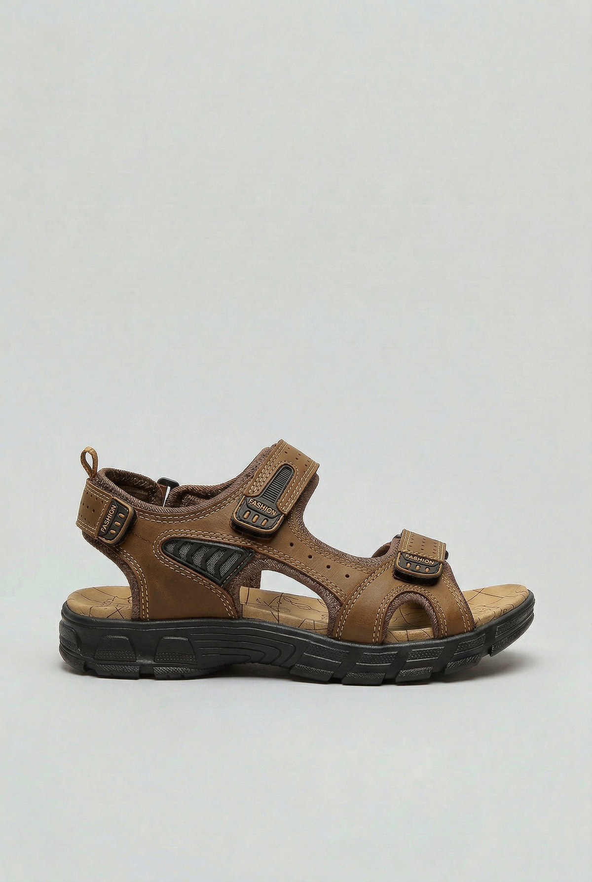 Everyday Comfort | Men's Sandals with Adjustable Velcro Straps | Contoured Footbed for All-Day Support 3