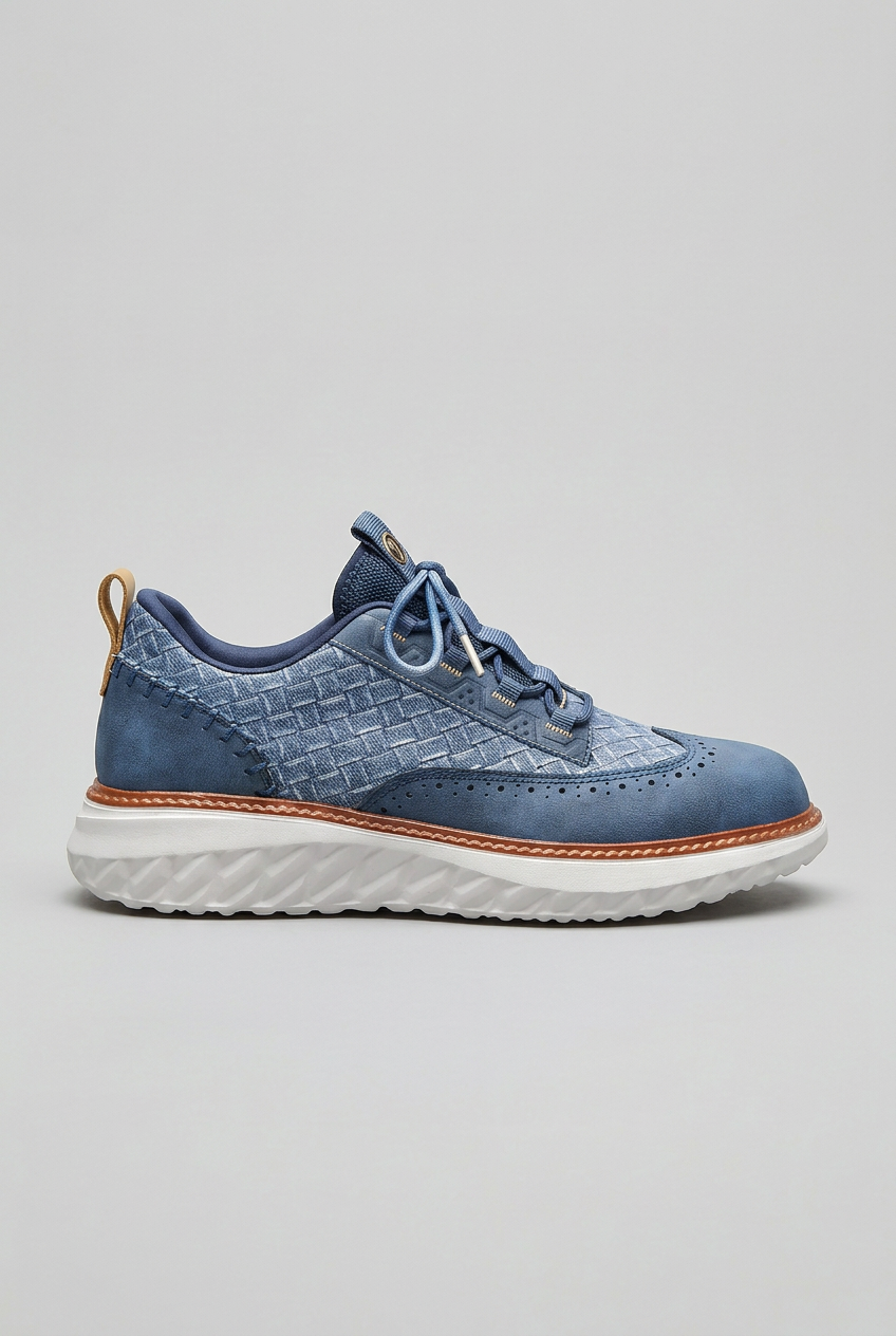 Everyday Comfort | Men's Trainers with Breathable Mesh & Cushioned Insole | Lightweight Walking Shoes for All-Day Support 0