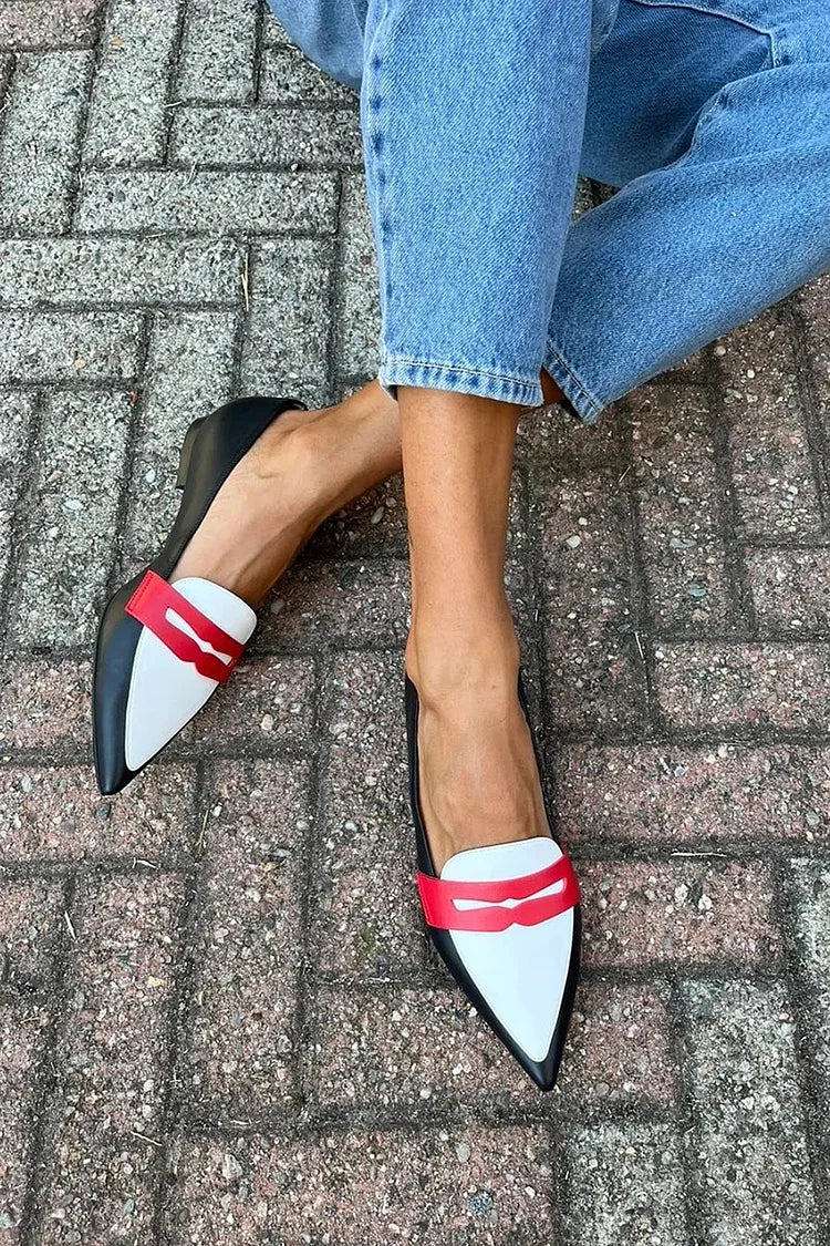 Greta | Orthopedic Loafers for Women with Arch Support & Color Block Design | Comfortable Slip-On Shoes for All-Day Wear 1