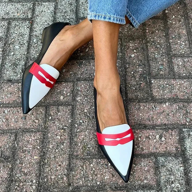 Greta | Orthopedic Loafers for Women with Arch Support & Color Block Design | Comfortable Slip-On Shoes for All-Day Wear 1