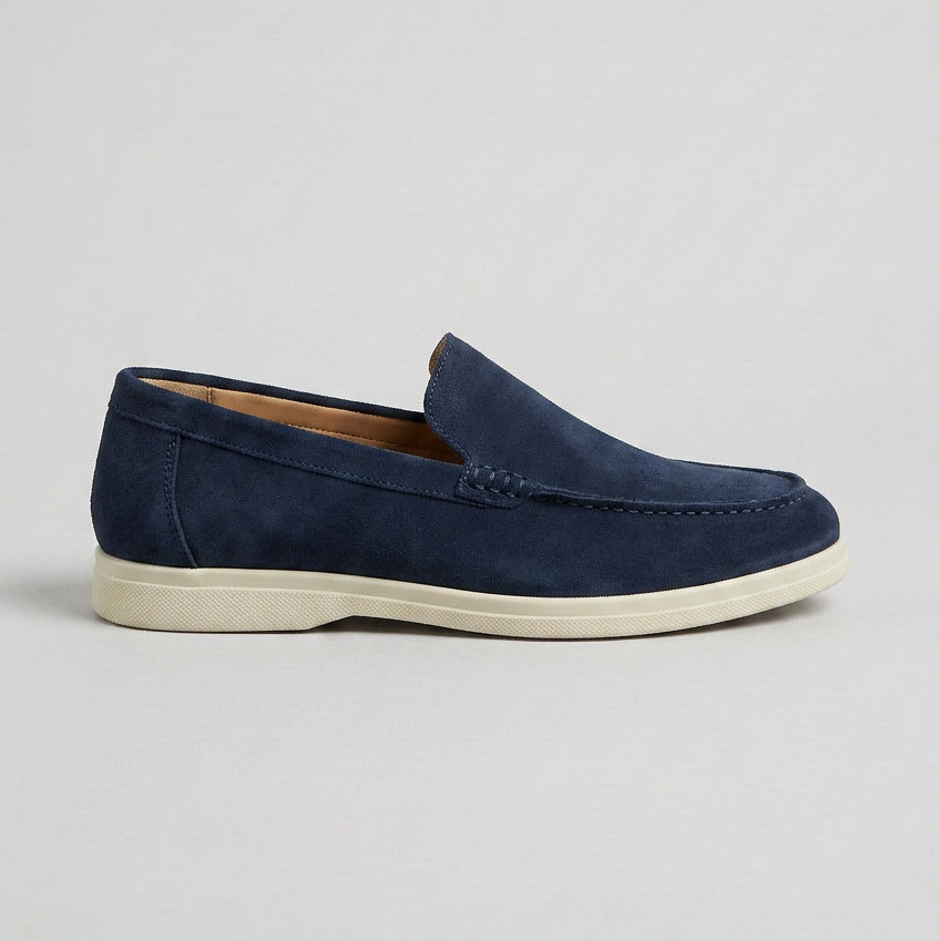 Men's Brown Loafers | Slip-On Round Toe Design with Comfortable Fit for Effortless Style 6