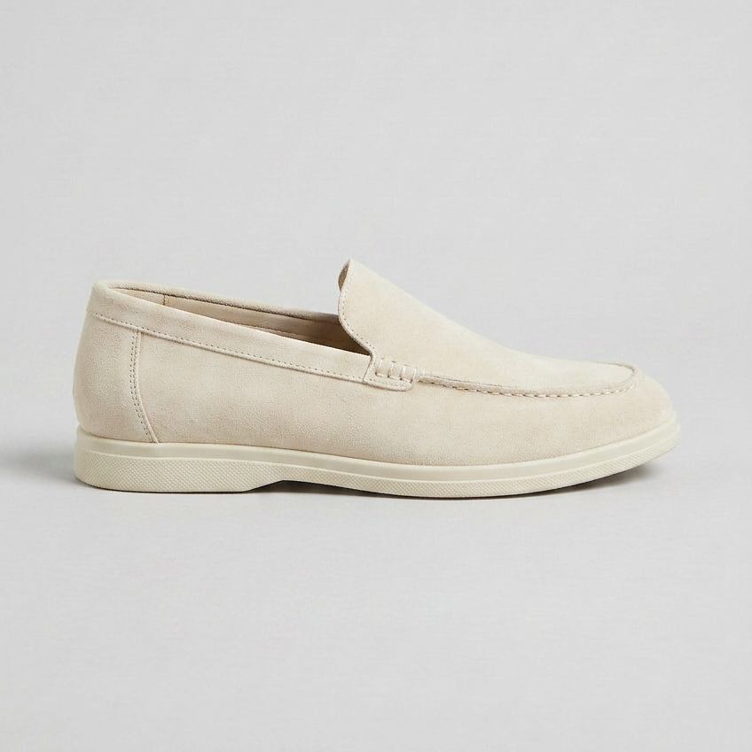 Men's Brown Loafers | Slip-On Round Toe Design with Comfortable Fit for Effortless Style 7