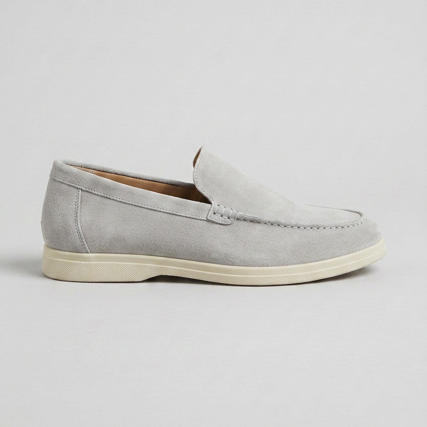 Men's Brown Loafers | Slip-On Round Toe Design with Comfortable Fit for Effortless Style 8
