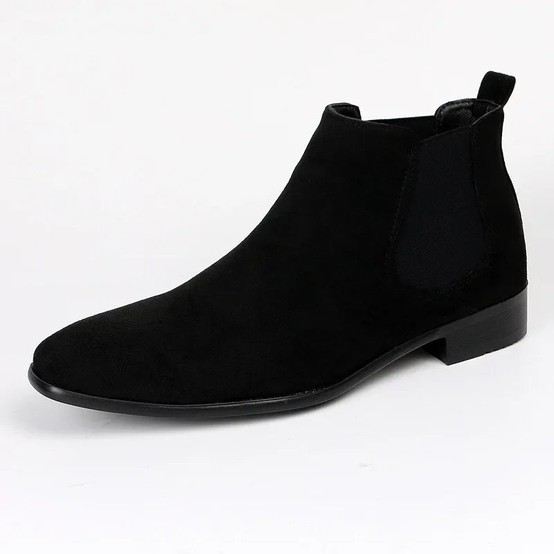 Men's Leather Chelsea Boots | Stylish Ankle Footwear for Versatile Casual Looks 4