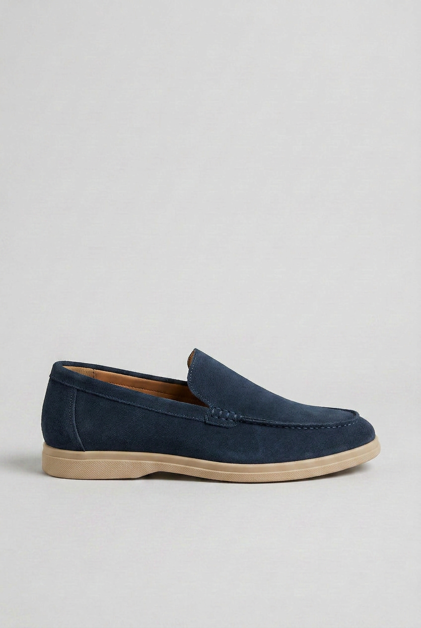 Men's Loafers | Stylish Brown Slip-On Shoes with Round Toe Design | Comfortable Everyday Wear 6