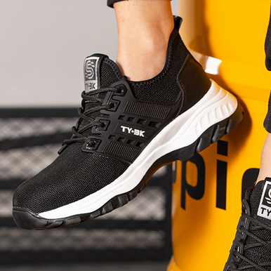 Men's Safety Shoes | Protective Toe Lace-Up with Puncture-Resistant Outsole | Breathable Design for All-Day Comfort 4