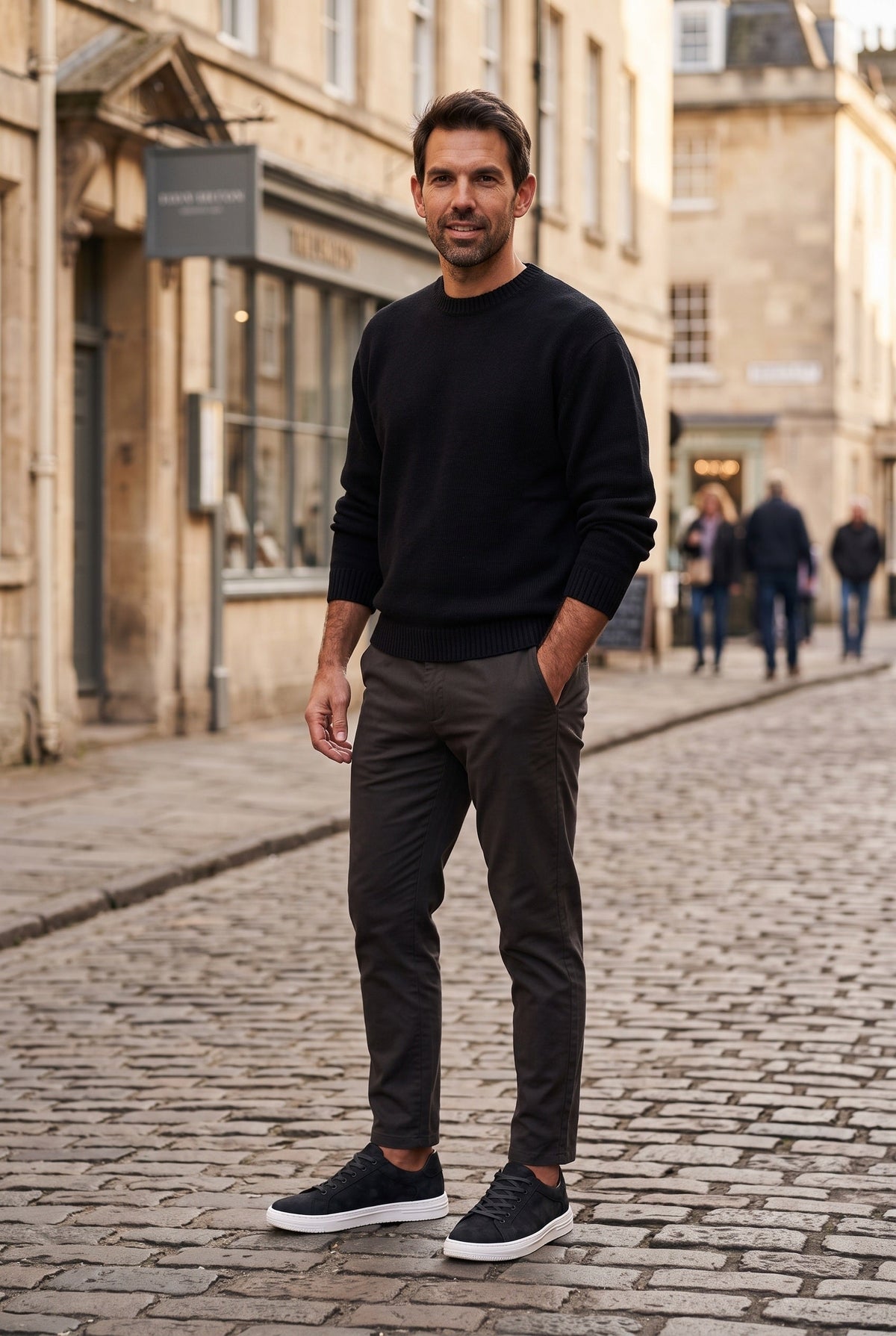 Men's Trainers | Cupsole Lace-Up Shoes with Textured Upper | Comfortable Footwear for Daily Wear 1