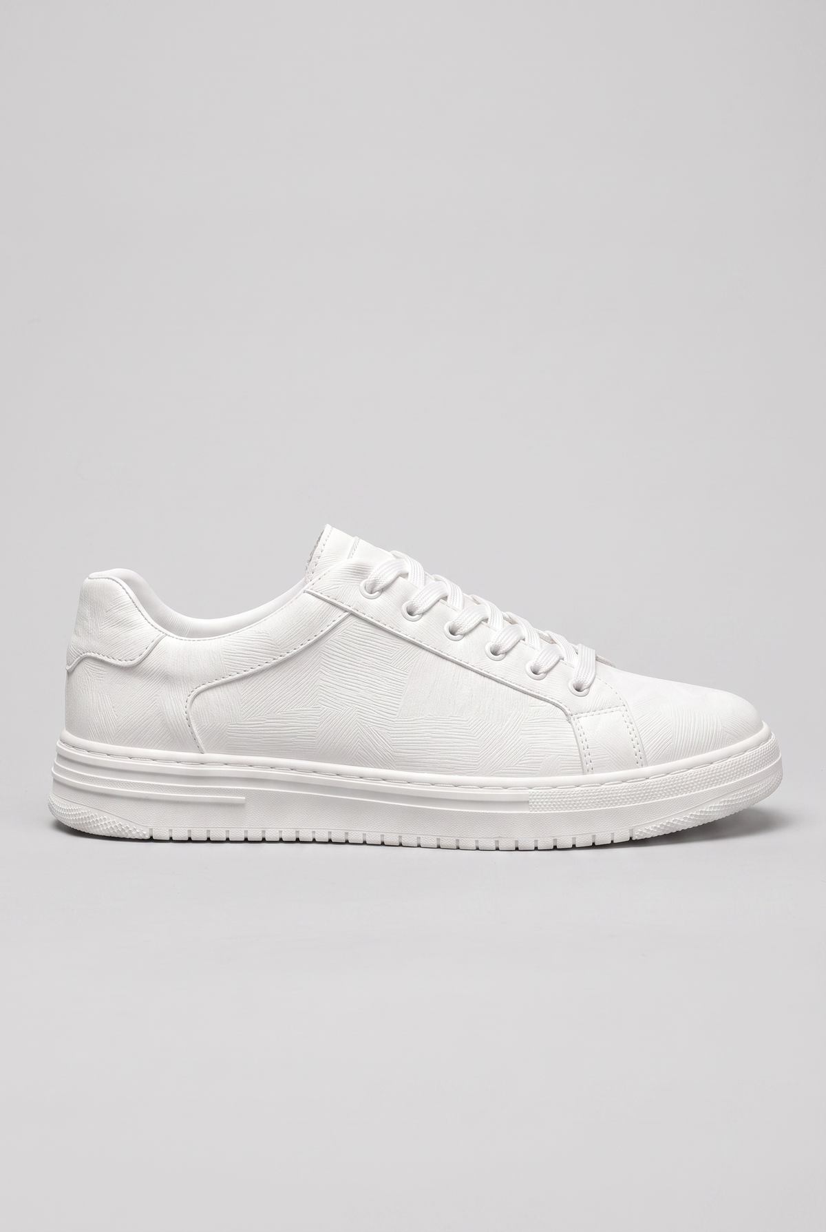Men's Trainers | Cupsole Lace-Up Shoes with Textured Upper | Comfortable Footwear for Daily Wear 3