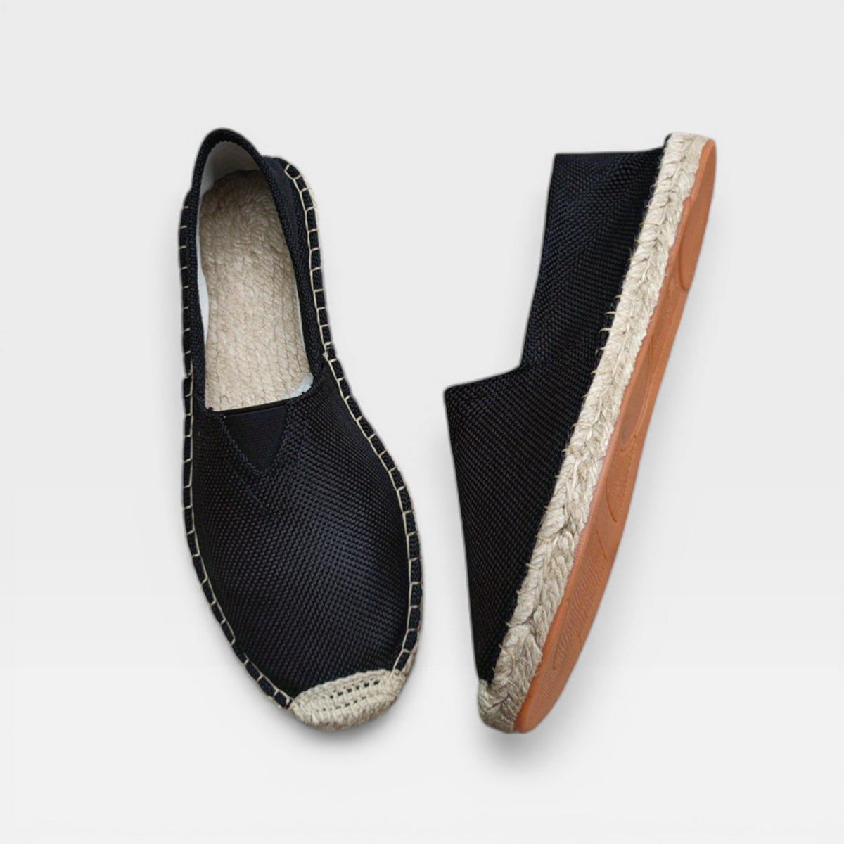 Men's Woven Textile Espadrille Loafers | Comfortable Casual Slip-On Shoes for Warm Weather 8