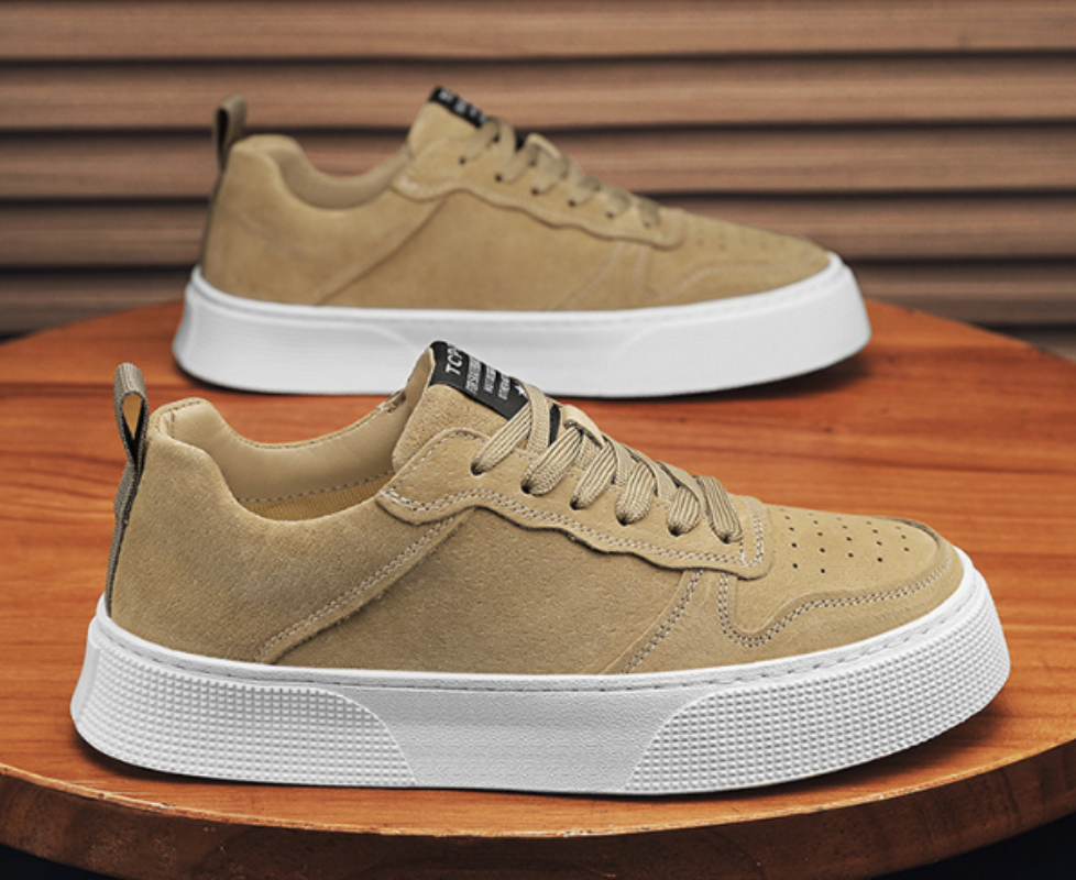 Marco Men's Suede Versatile Dress Sneaker