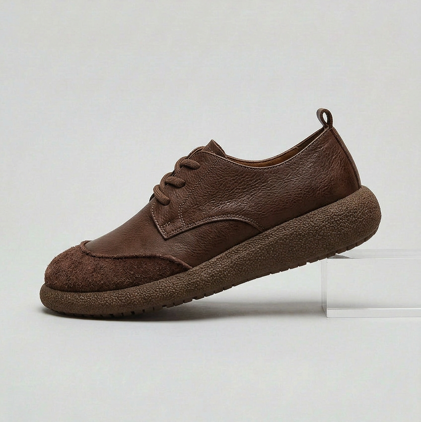 Stylish Men's Shoes | Suede and Leather Look with Cushioned Insole | Comfortable Support for All-Day Wear 2