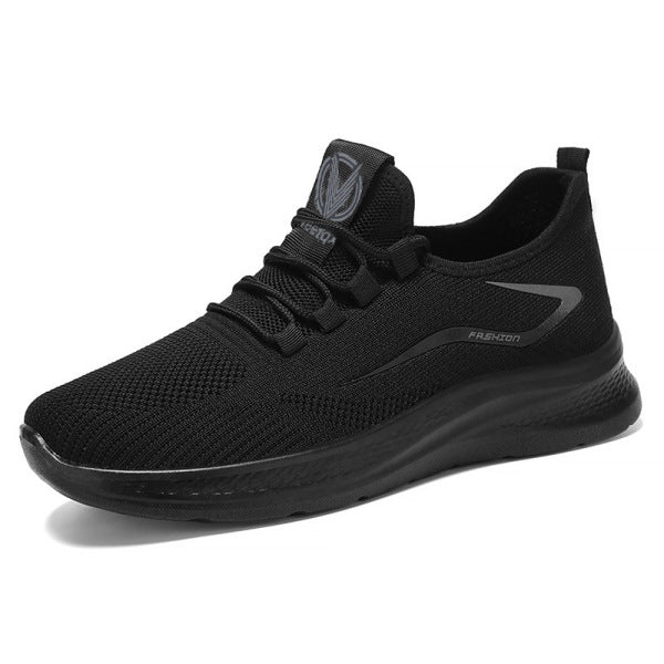 Men's Sports Fabric Breathable light weight Sneakers Lace up or Slip on