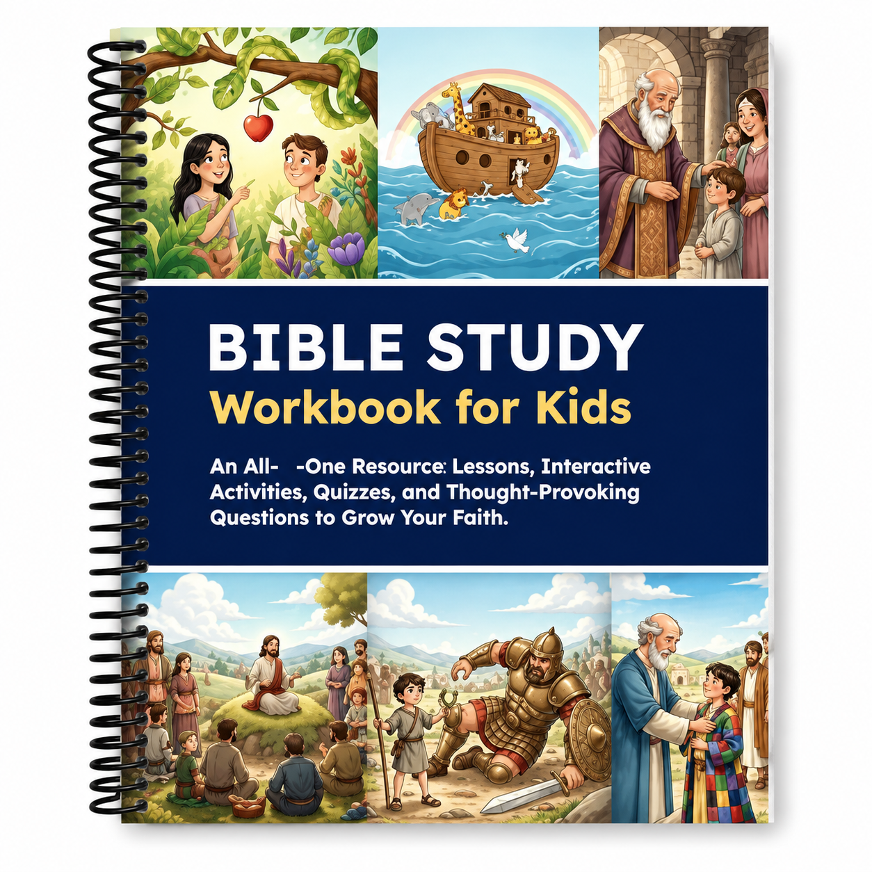 Engaging Bible Study Workbook for Kids