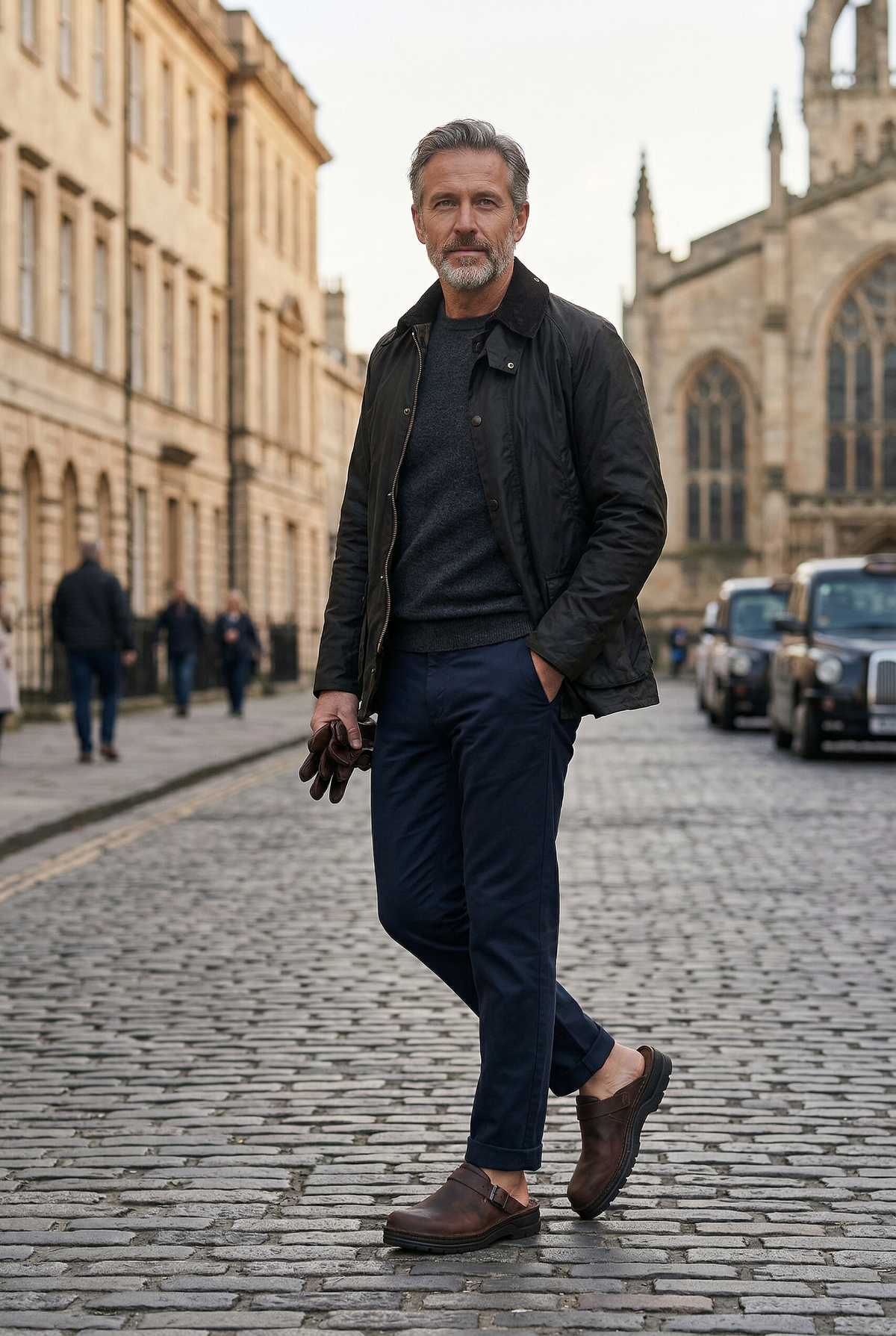 Classic Clogs | Leather Look Footwear with Adjustable Buckle Strap | Ergonomic Design for All-Day Comfort 3