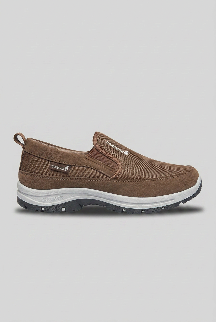 Elegant Footwear | Men's Slip-On Shoes with Cushioned Insole | Comfortable Everyday Design for Lasting Support 0