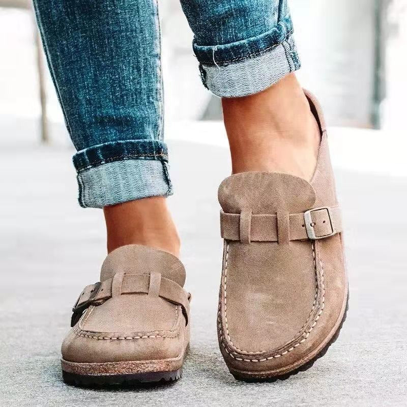 Esther Collection | Women's Orthopaedic Shoes with Classic Wooden Design | All-Day Comfort for Any Occasion 0