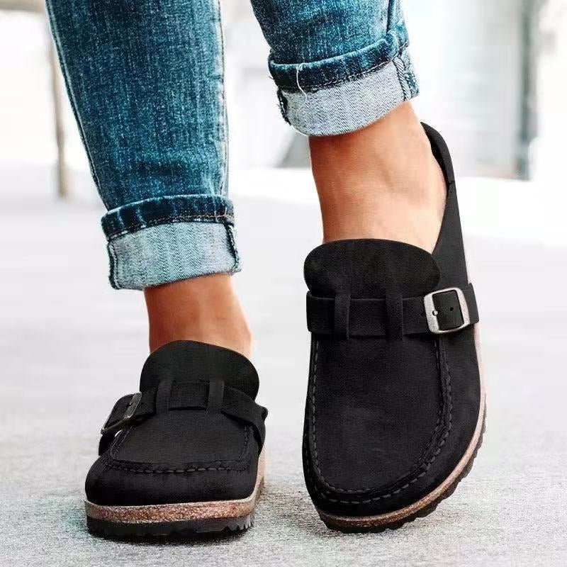 Esther Collection | Women's Orthopaedic Shoes with Classic Wooden Design | All-Day Comfort for Any Occasion 1