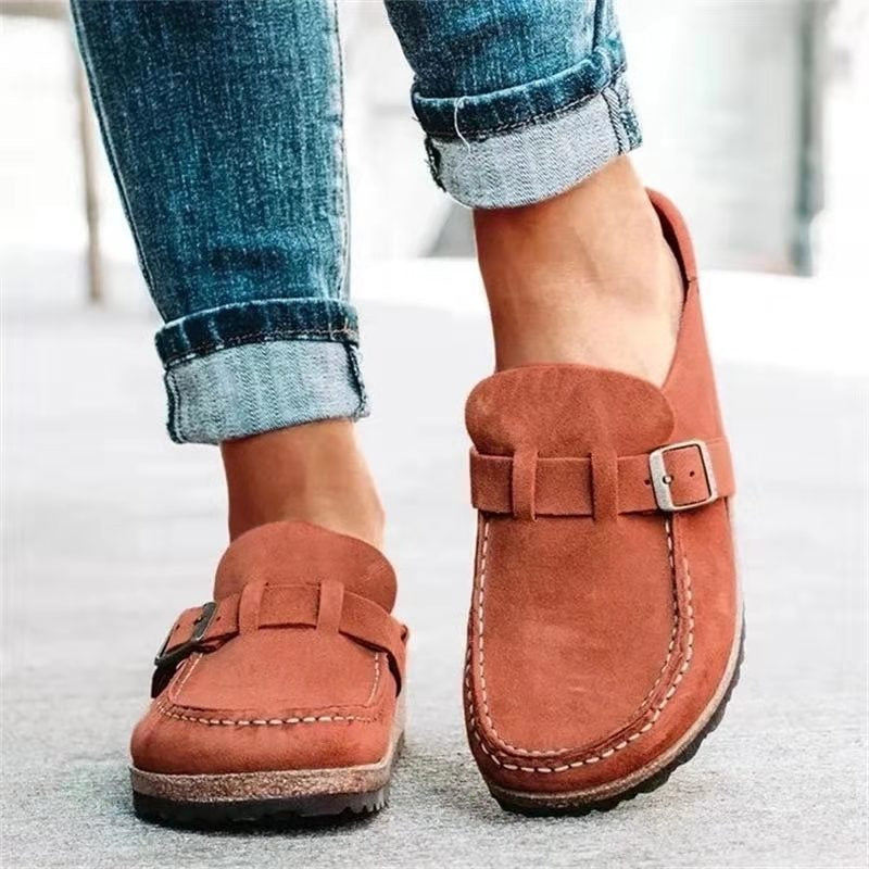 Esther Collection | Women's Orthopaedic Shoes with Classic Wooden Design | All-Day Comfort for Any Occasion 3