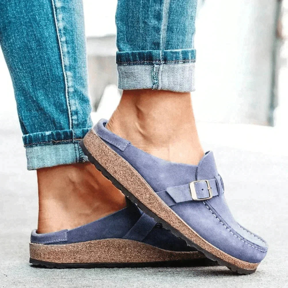 Esther Collection | Women's Orthopaedic Shoes with Classic Wooden Design | All-Day Comfort for Any Occasion 5