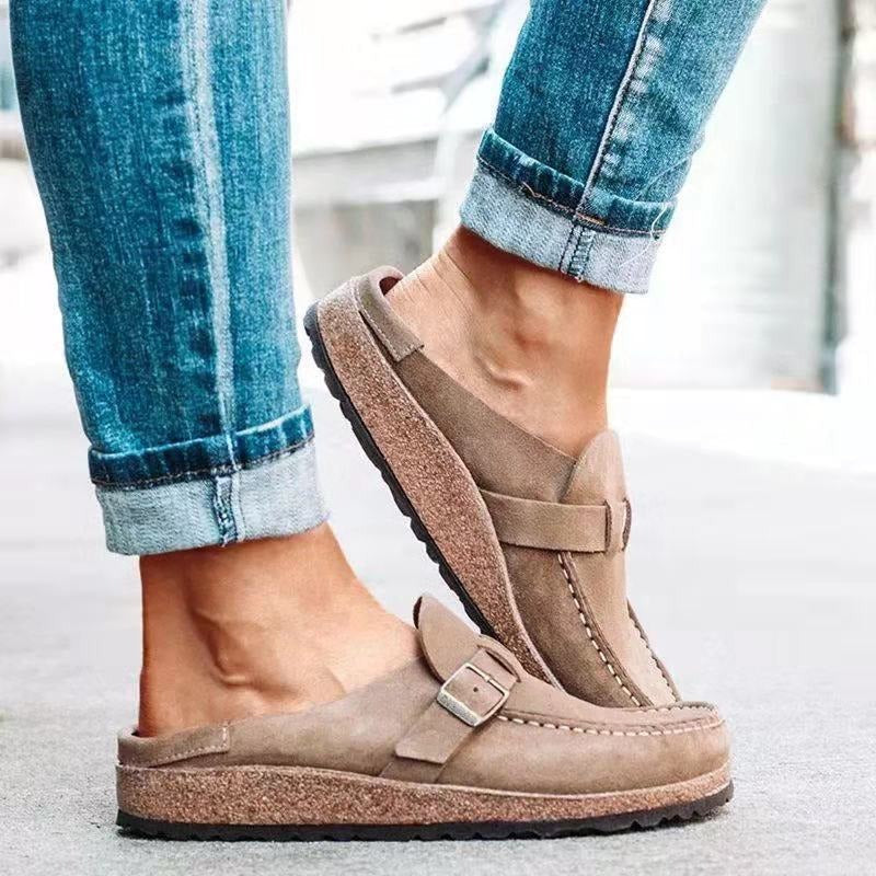 Esther Collection | Women's Orthopaedic Shoes with Classic Wooden Design | All-Day Comfort for Any Occasion 6