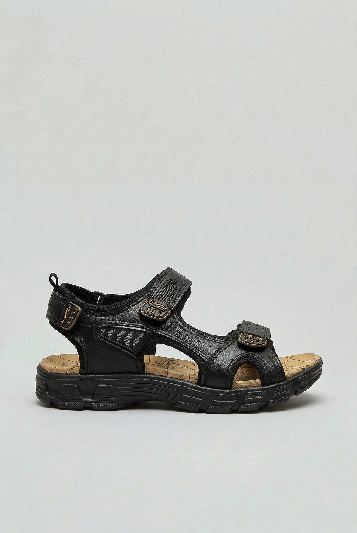 Everyday Comfort | Men's Sandals with Adjustable Velcro Straps | Contoured Footbed for All-Day Support 0