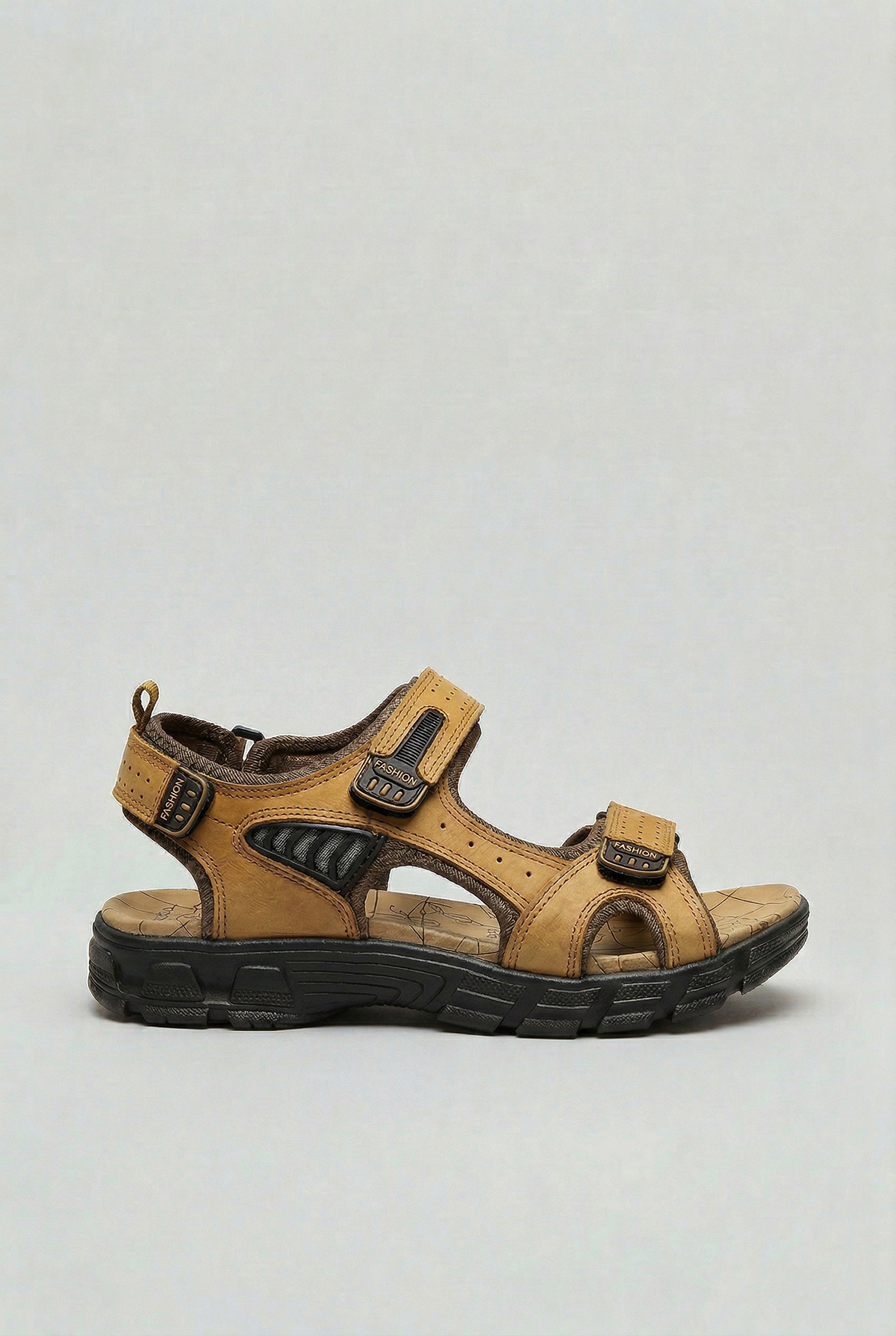 Everyday Comfort | Men's Sandals with Adjustable Velcro Straps | Contoured Footbed for All-Day Support 5