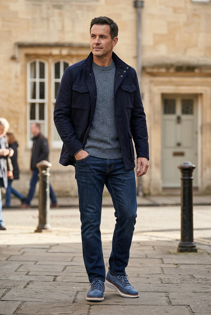 Everyday Comfort | Men's Trainers with Breathable Mesh & Cushioned Insole | Lightweight Walking Shoes for All-Day Support 3