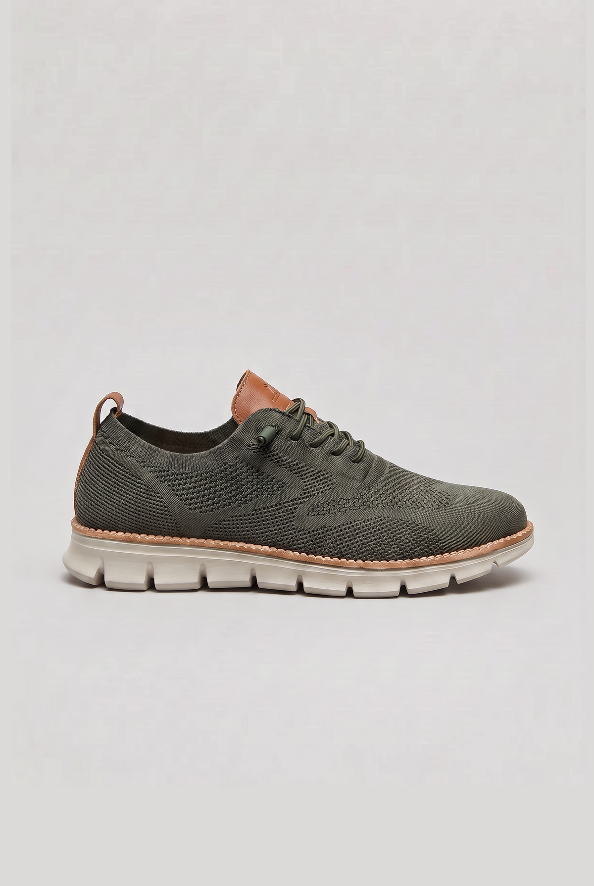 Everyday Trainers | Men's White Trainers with Lightweight Knit Upper | Comfortable Lace-Up Walking Shoes for Men 4
