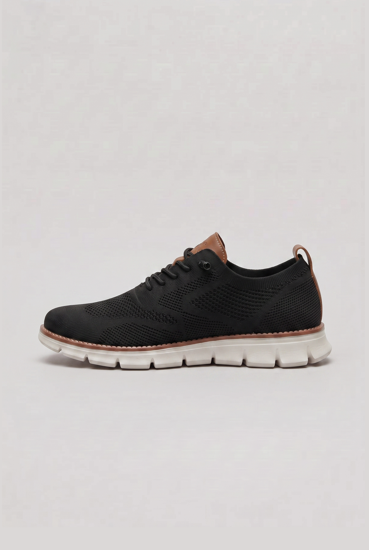 Everyday Trainers | Men's White Trainers with Lightweight Knit Upper | Comfortable Lace-Up Walking Shoes for Men 6