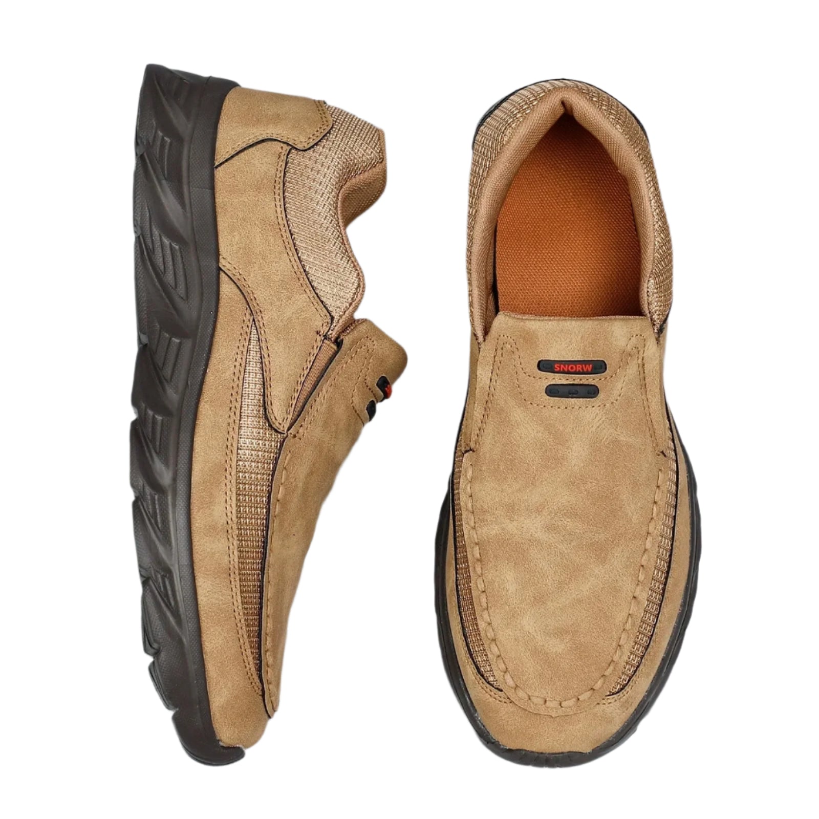 Men's Breathable Fabric Loafers | Comfortable Slip-On Casual Shoes 1