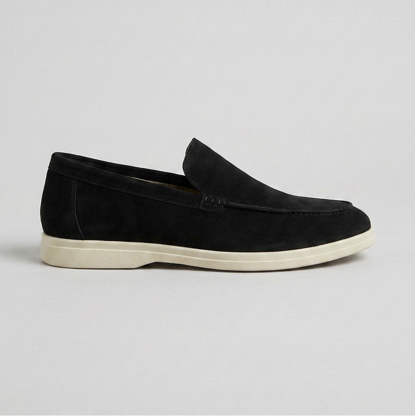 Men's Brown Loafers | Slip-On Round Toe Design with Comfortable Fit for Effortless Style 4