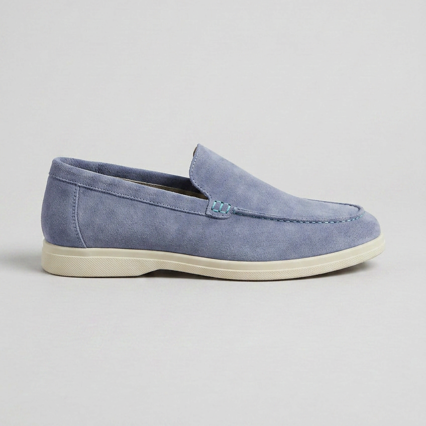 Men's Brown Loafers | Slip-On Round Toe Design with Comfortable Fit for Effortless Style 5