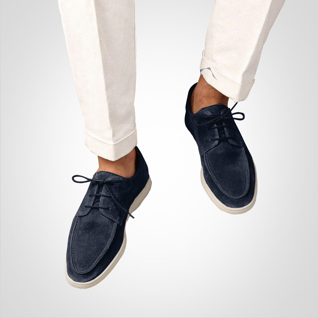 Men's Casual Canvas Boat Shoes | Stylish Lace-Up Summer Footwear 2