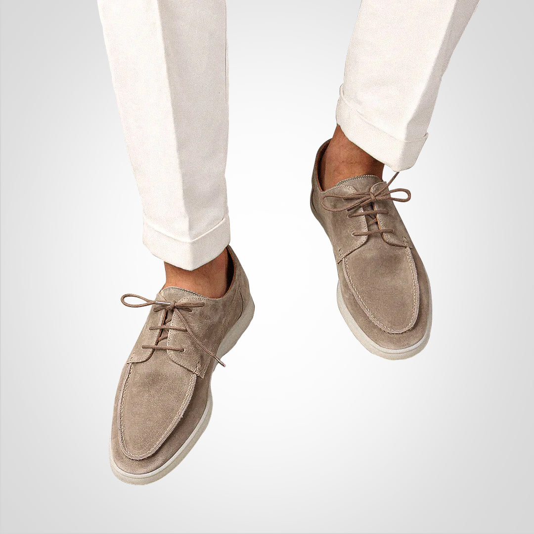 Men's Casual Canvas Boat Shoes | Stylish Lace-Up Summer Footwear 4