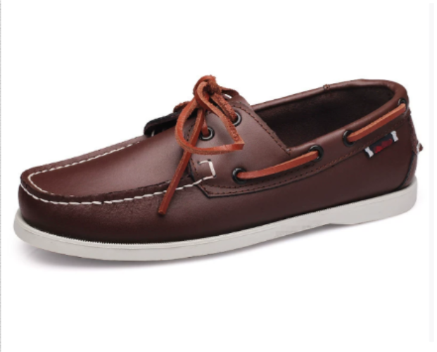 Men's Classic Leather Penny Loafers | Stylish Slip-On Dress Shoes 0