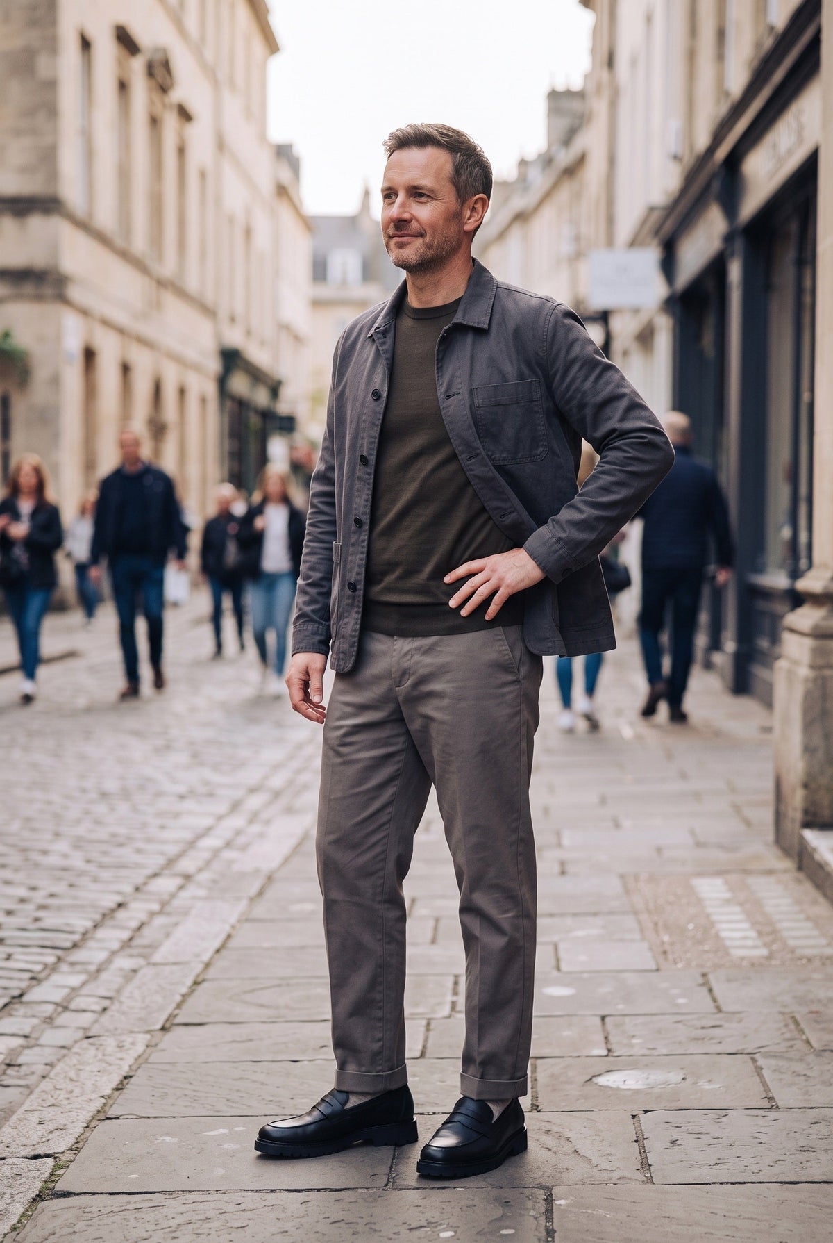 Men's Loafers | Black Penny Loafers with Chunky Sole for All-Day Comfort 3