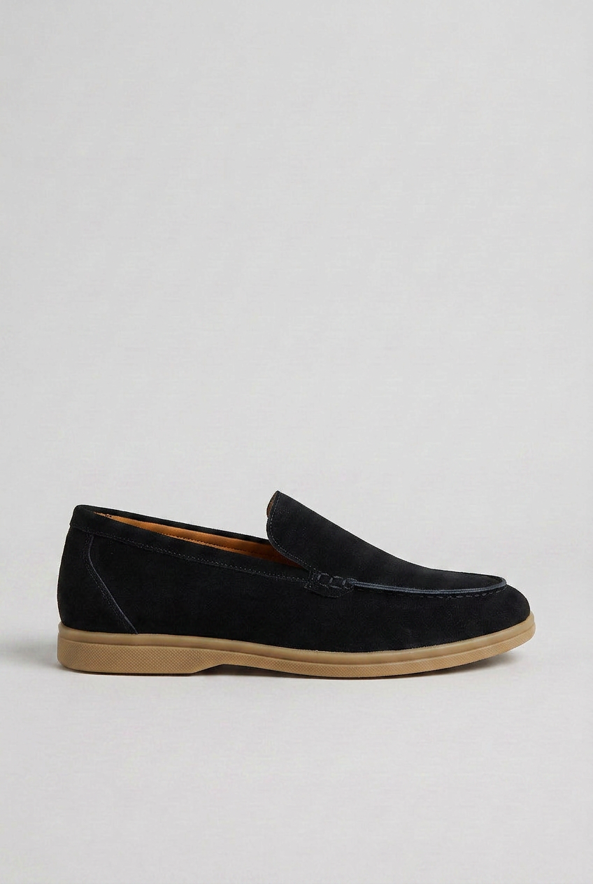 Men's Loafers | Stylish Brown Slip-On Shoes with Round Toe Design | Comfortable Everyday Wear 5