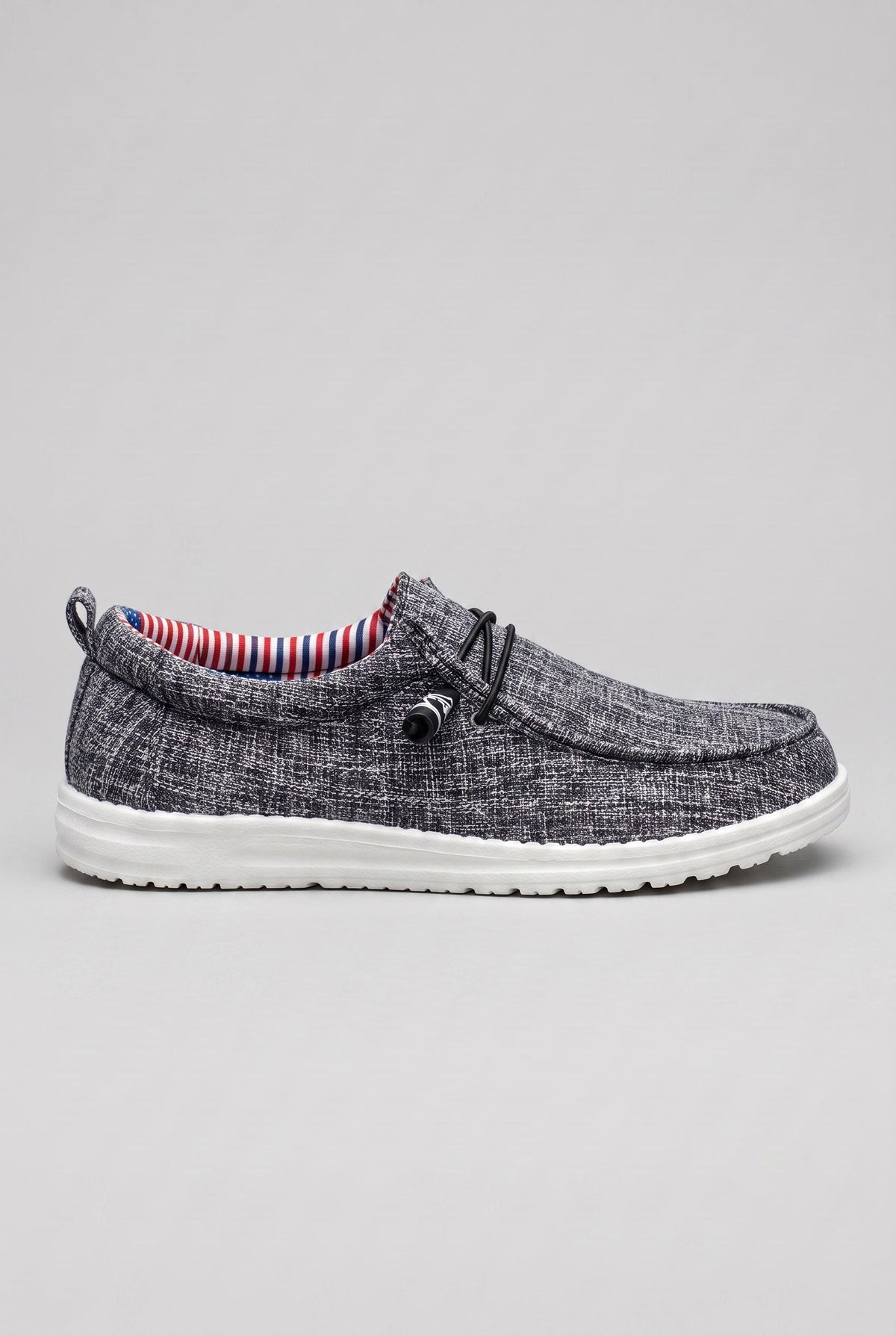 Men's Loafers | Woven Elastic Lace Slip-On Shoes with Cushioned Insole | Comfortable Footwear for Everyday Wear 4