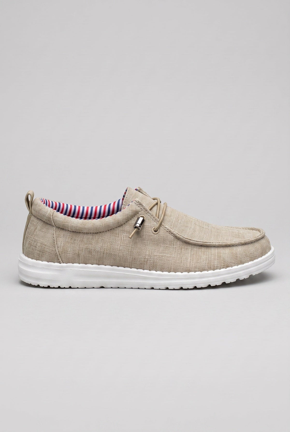 Men's Loafers | Woven Elastic Lace Slip-On Shoes with Cushioned Insole | Comfortable Footwear for Everyday Wear 6