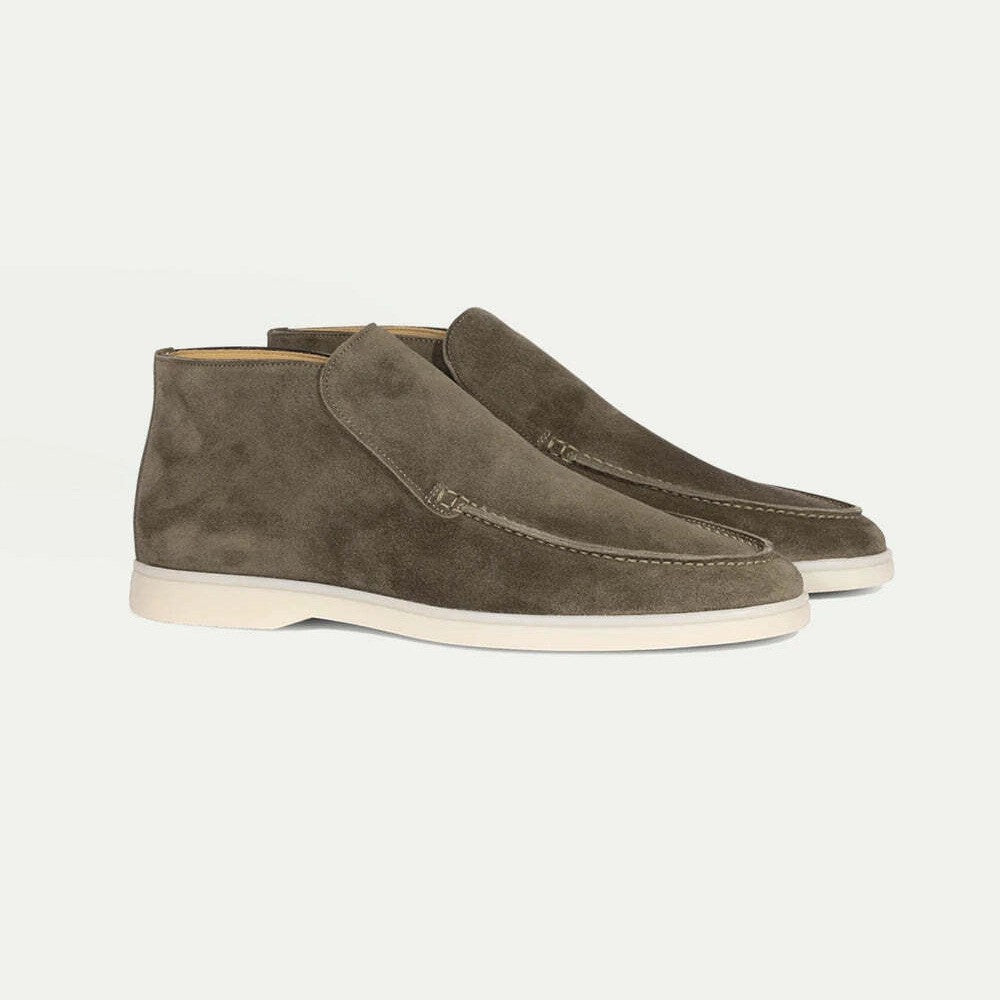 Men's Soft Blend Casual Slip-On Shoes | Comfortable Minimalist Ankle Footwear 8