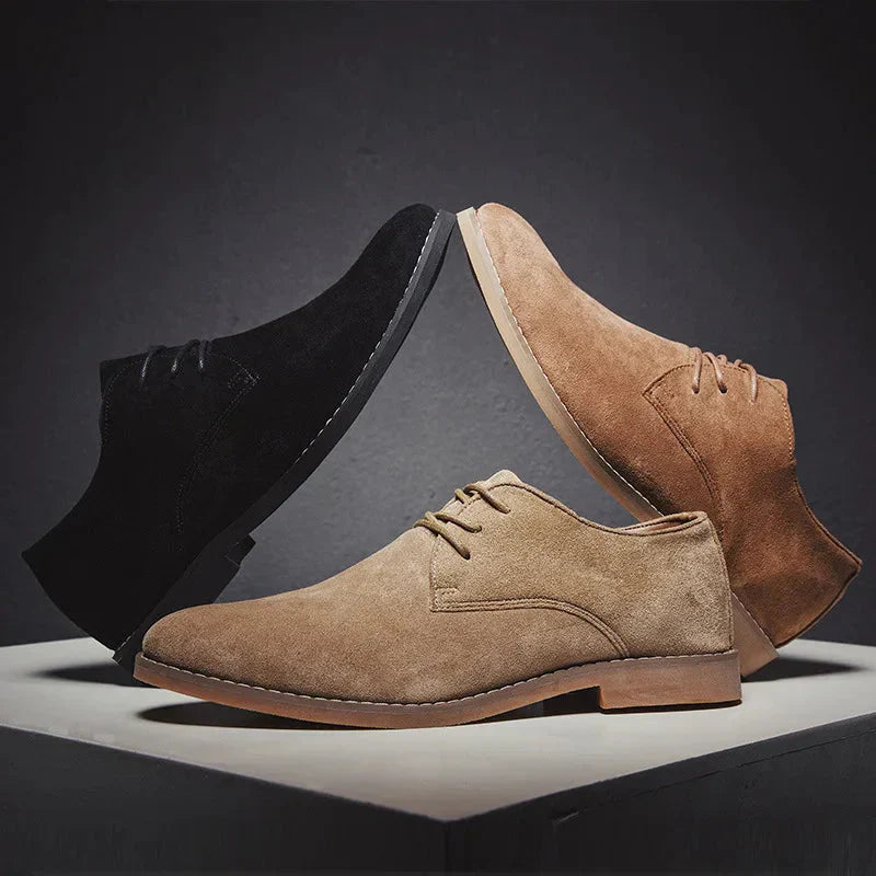Men's Suede Business Casual Shoes | Elegant Comfortable Dress Footwear 2